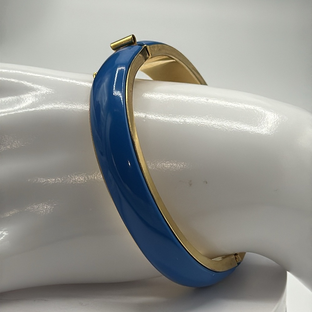 Vintage 1960’s mod blue clamper with safety chain. - Picture 1 of 4